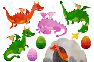 Dragon Clipart Watercolor Dragons: A Designer's Practical Take