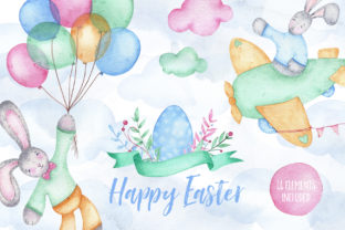 Happy Easter Illustrations: A Fresh Clipart Asset for Content Creators