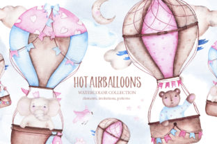 Hot Airballoons Watercolor Clipart: A Designer’s Honest Take
