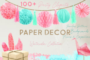 Paper Decor Watercolor Collection: A Versatile Graphic Design Asset for Handmade Creations
