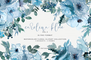 Pastel Blue Watercolor Floral Doodle Set: A Designer’s Honest Take