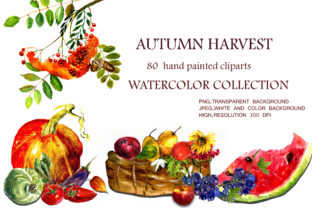Watercolor Collection Autumn Harvest