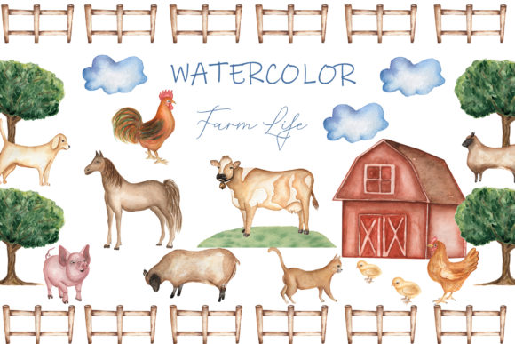 Watercolor Farm Life Embroidery Design Review