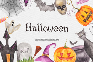 Watercolor Halloween Clipart, Pumpkin: A Versatile Illustration for Seasonal Design