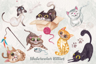 Watercolor Kitty Cats Clip Art: A Designer’s Real-World Embroidery Review