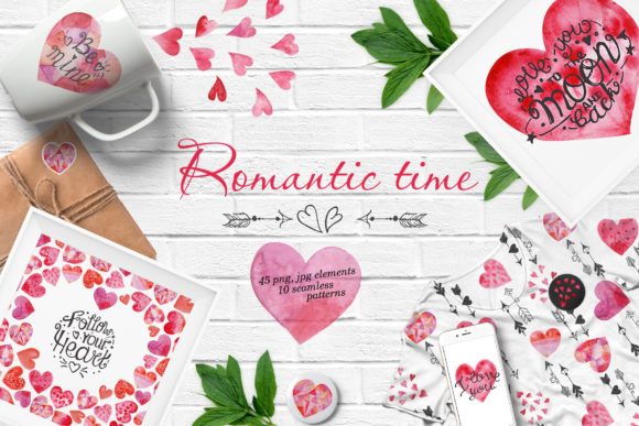 Watercolor Valentine's Day Set Review for Embroidery Projects