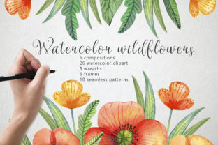 Watercolor Wildflowers: A Versatile Illustration for Creative Branding
