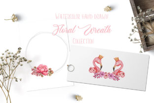 Watercolor Wreath Collection: A Beautiful Graphic Design Asset for Handmade Creations